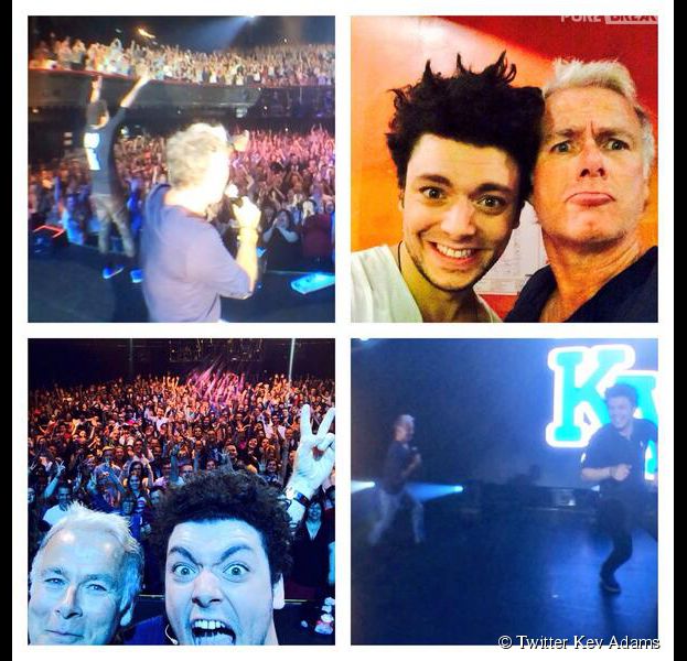 Kev Adams et Franck Dubosc ont mis le feu &agrave; l'Olympia, le 6 juin 2014