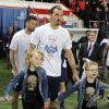 Zlatan Ibrahimovic, Maximilian et Vincent : un papa star de rêve pour la fête des pères