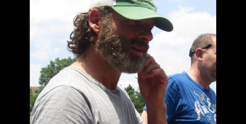  The Walking Dead saison 5 : Rick a une grosse barbe 