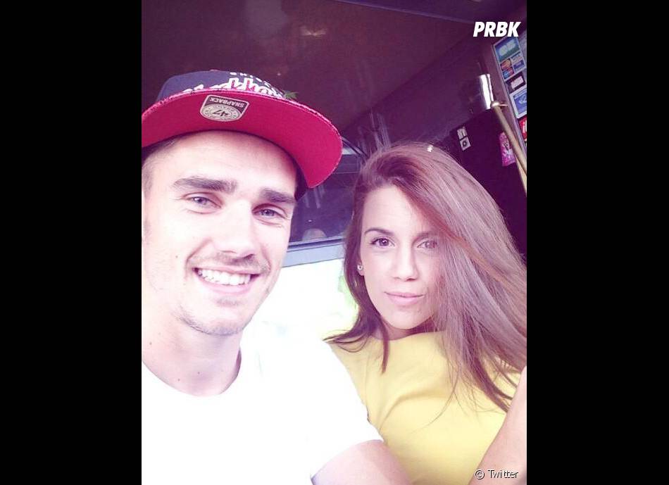  Antoine Griezmann et sa petite-amie Erika en mode selfie 