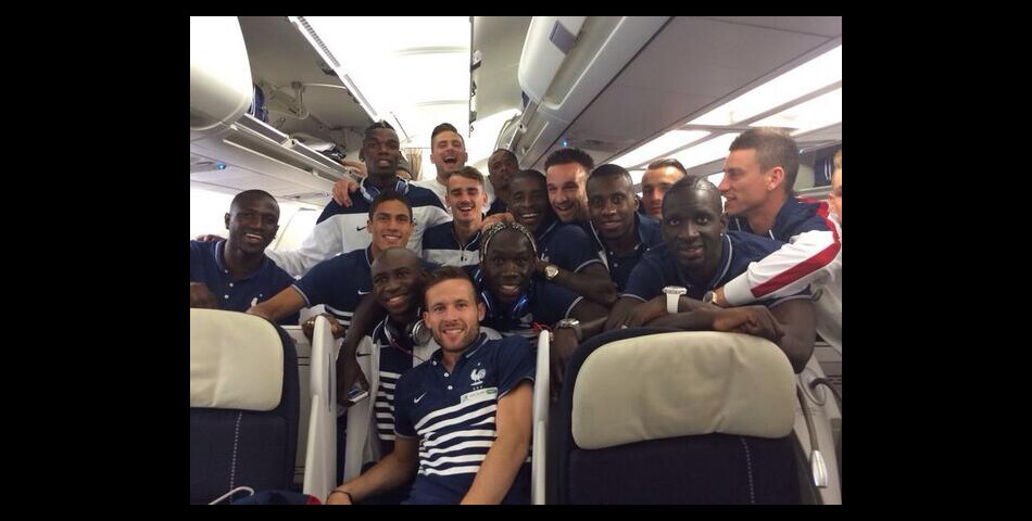 Mondial 2014 : l&#039;équipe de France en route vers le Brésil