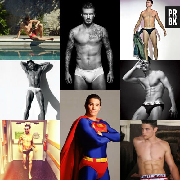 David Beckham, Cristiano Ronaldo, Jamie Dornan, Baptiste Giabiconi... que des hommes en slip pour la fête du slip