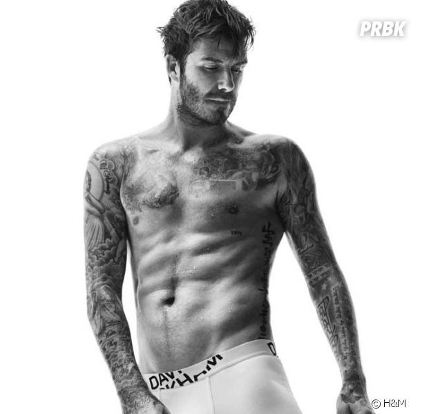 David Beckham en sous-vêtements pour la campagne H&amp;M automne-hiver 2014