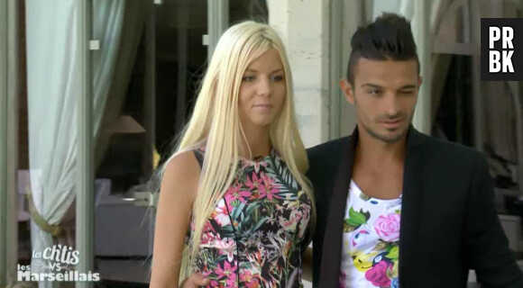 Les Ch'tis VS Les Marseillais : Julien et Jessica complices pendant un shooting photos