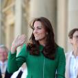  Kate Middleton durant la c&eacute;r&eacute;monie du coup d'envoi du Tour de France, le 5 juillet 2014 