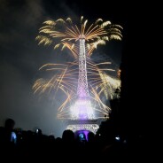 14 Juillet : feu d&#039;artifice magique à Paris sur la Tour Eiffel, photos et vidéos