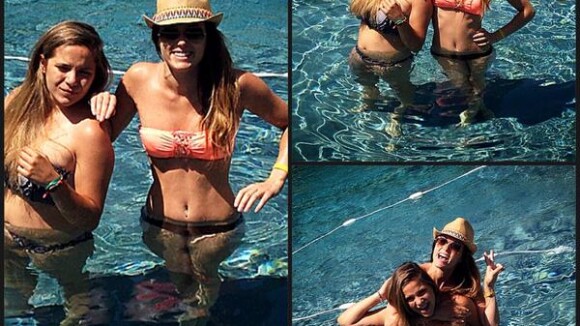 Capucine Anav et sa soeur Lou : soleil, piscine et bikinis sur Twitter