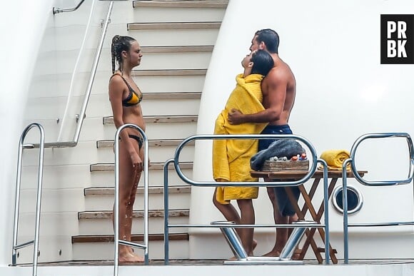Selena Gomez et Tommy Chiabra : complices à Saint Tropez le 22 juillet 2014