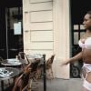 Liza Monet : dans le clip Ave Maria, la chanteuse offre un striptease