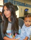  Kim Kardashian et sa fille North qui a bien grandi &agrave;&nbsp;Burbank, le 7 ao&ucirc;t 2014 