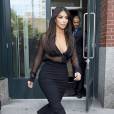 Kim Kardashian a fait monter la température dans les rues de New York, le 11 août 2014
