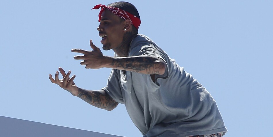  Chris Brown en c&amp;eacute;libataire &amp;agrave; Saint Tropez en juillet 2014 