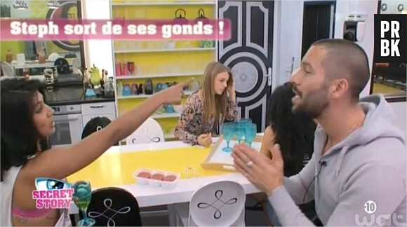 Secret Story 8 : un clash éclate entre Jessica et Steph sur TF1, le 2 septembre 2014