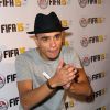 Mister V à la soirée FIFA 15 le 22 septembre 2014