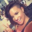  Demi Lovato ras&eacute;e sur Instagram, le 6 octobre 2014 