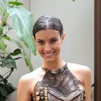 Ludivine Sagna : la WAG sexy sublime dans sa robe en chocolat