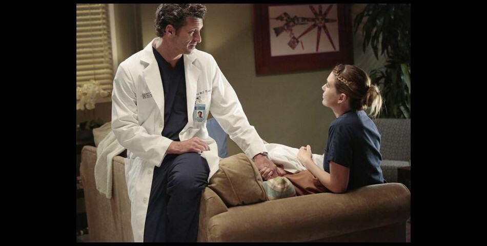 Grey&#039;s Anatomy saison 11, épisode 4 : Ellen Pompeo et Patrick Dempsey sur une phoot