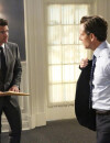  Scandal saison 4, &eacute;pisode 4 : Scott Foley (Jake) face &agrave; Tony Goldwyn (Fitz) sur une photo 