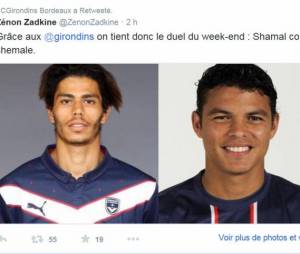 Thiago Silva (PSG) moqué par Twitter et Bordeaux