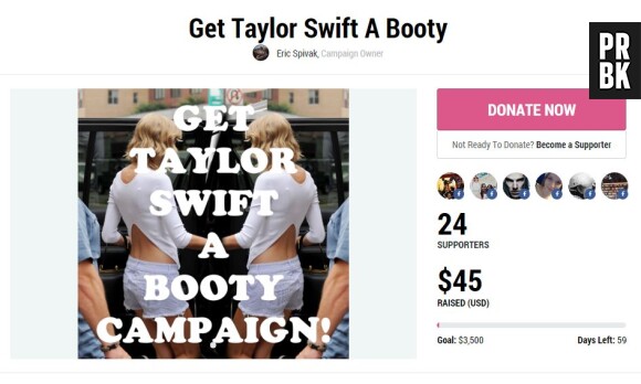 Diplo - le petit ami de Katy Perry - a demandé à ses fans de créer un projet de financement participatif pour offrir des fesses... à Taylor Swift