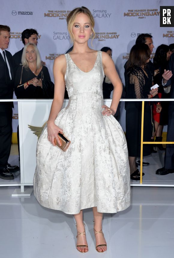 Jennifer Lawrence à l'avant-première d'Hunger Games 3, le 17 novembre 2014 à Los Angeles