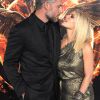 Jessica Simpson et son mari à l'avant-première d'Hunger Games 3, le 17 novembre 2014 à Los Angeles