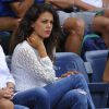 Jo Wilfried Tsonga : Noura, sa petite-amie, dans les tribunes de l'US Open 2014