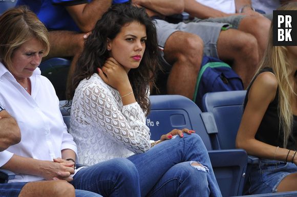 Jo Wilfried Tsonga : Noura, sa petite-amie, dans les tribunes de l'US Open 2014