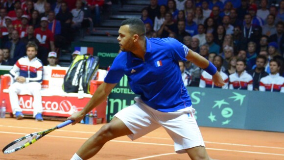 Jo-Wilfried Tsonga tacle le public après sa défaite en Coupe Davis 2014
