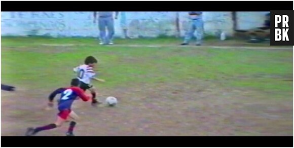 Lionel Messi enfant dans le documentaire Messi