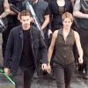 Divergente 2 : Shailene Woodley et Theo James en tournage le 19 décembre 2014