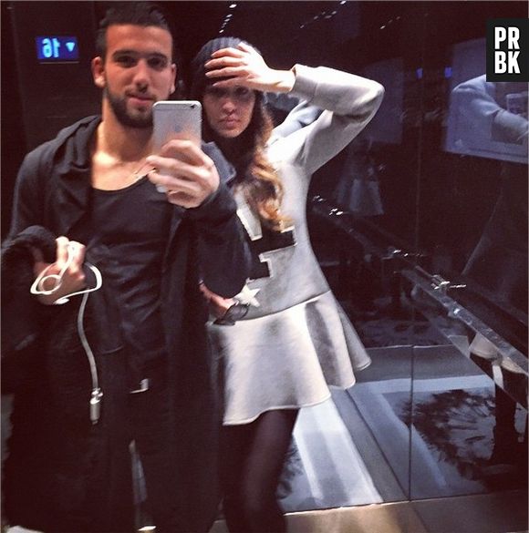 Leila Ben Khalifa et Aymeric Bonnery : week-end en couple à Marrakech, 13 décembre 2014