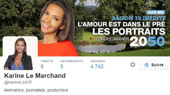 Karine Le Marchand enfin sur Twitter : humour et bonne humeur pour ses premiers pas