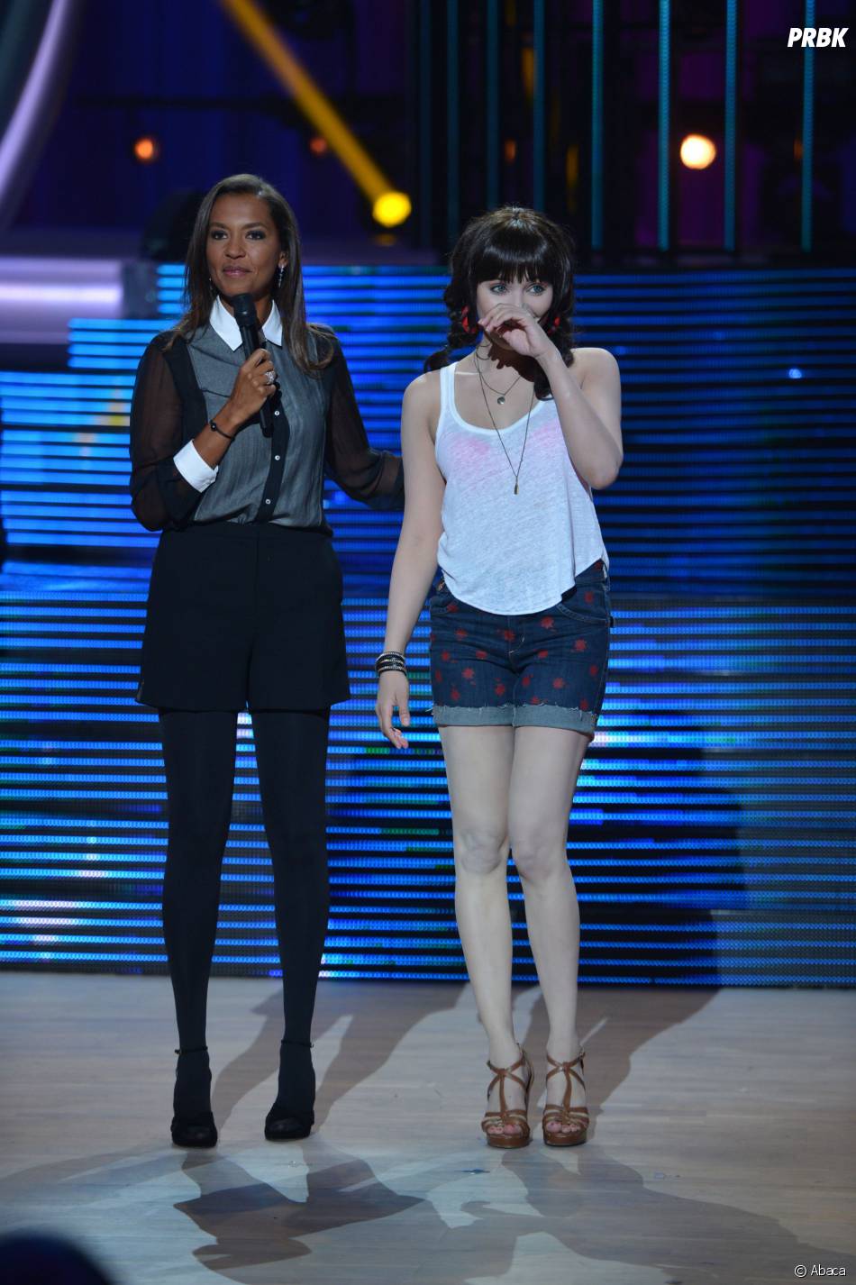 Karine Le Marchand et Valérie Bègue sur le plateau d'Un ...