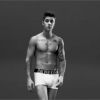 Justin Bieber dans une publicité pour Calvin Klein