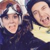 Nina Dobrev en vacances au ski avec sa famille