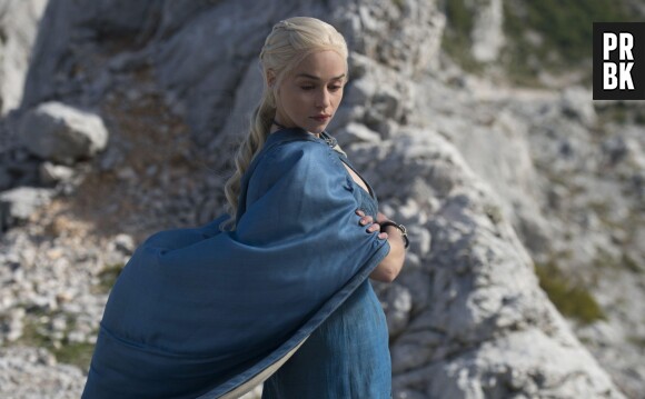 Game of Thrones saison 4 : Emilia Clarke (Daenerys) sur une photo