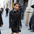  Kim Kardashian sublime dans les rues de New York, le 8 janvier 2015 