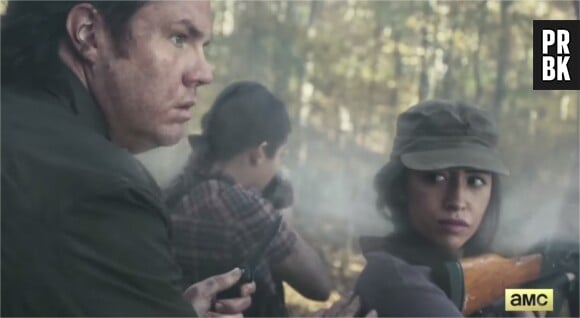 The Walking Dead saison 5 : Rosita et Eugene dans un teaser