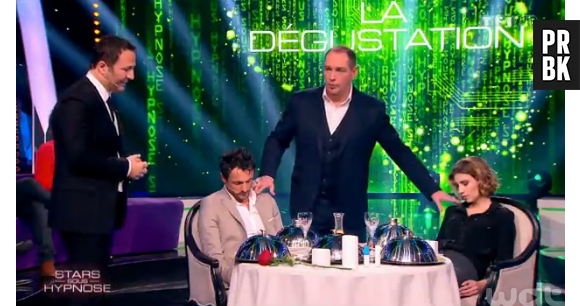 Alexandra Rosenfeld et Willy Rovelli hypnotisés par Messmer : dîner gastronomique surréaliste