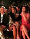 Miley Cyrus, Jeremy Scott, Rihanna, Katy Perry et Kanye West à la cérémonie des Fashion LA Awards le 22 janvier 2015