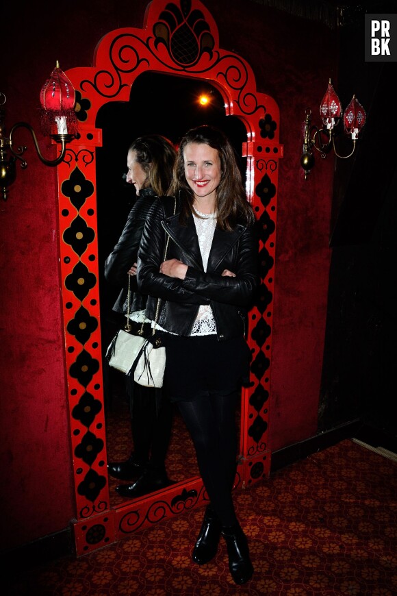 Camille Cottin lors de la fête de lancement du DVD Connasse, le 3 mars 2014