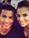  Cristiano Ronaldo et Lucia Villalon prennent la pose apr&egrave;s la c&eacute;r&eacute;monie du Ballon d'or 2014 