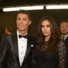 Cristiano Ronaldo et Irina Shayk en couple au Ballon d'or 2013 à Zurich