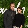 David Beckham et Victoria Beckham à une soirée