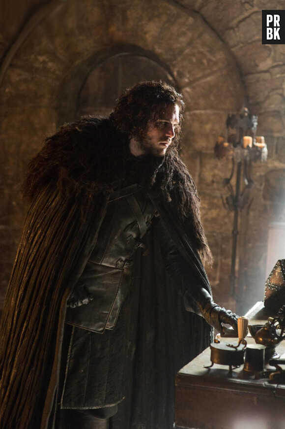 Game of Thrones saison 5 : Kit Harington (Jon Snow) sur une photo
