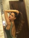 Leila Ben Khalifa fait monter la température en robe sexy, sur Instagram, le 2 février 2015