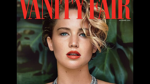 Jennifer Lawrence : nue, un serpent autour du cou, pour Vanity Fair