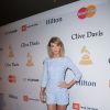 Taylor Swift à une soirée avant les Grammy Awards à Los Angeles le 7 février 2015
