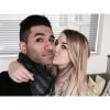 Enjoy Phoenix et WarTek : bisou tendre sur Instagram